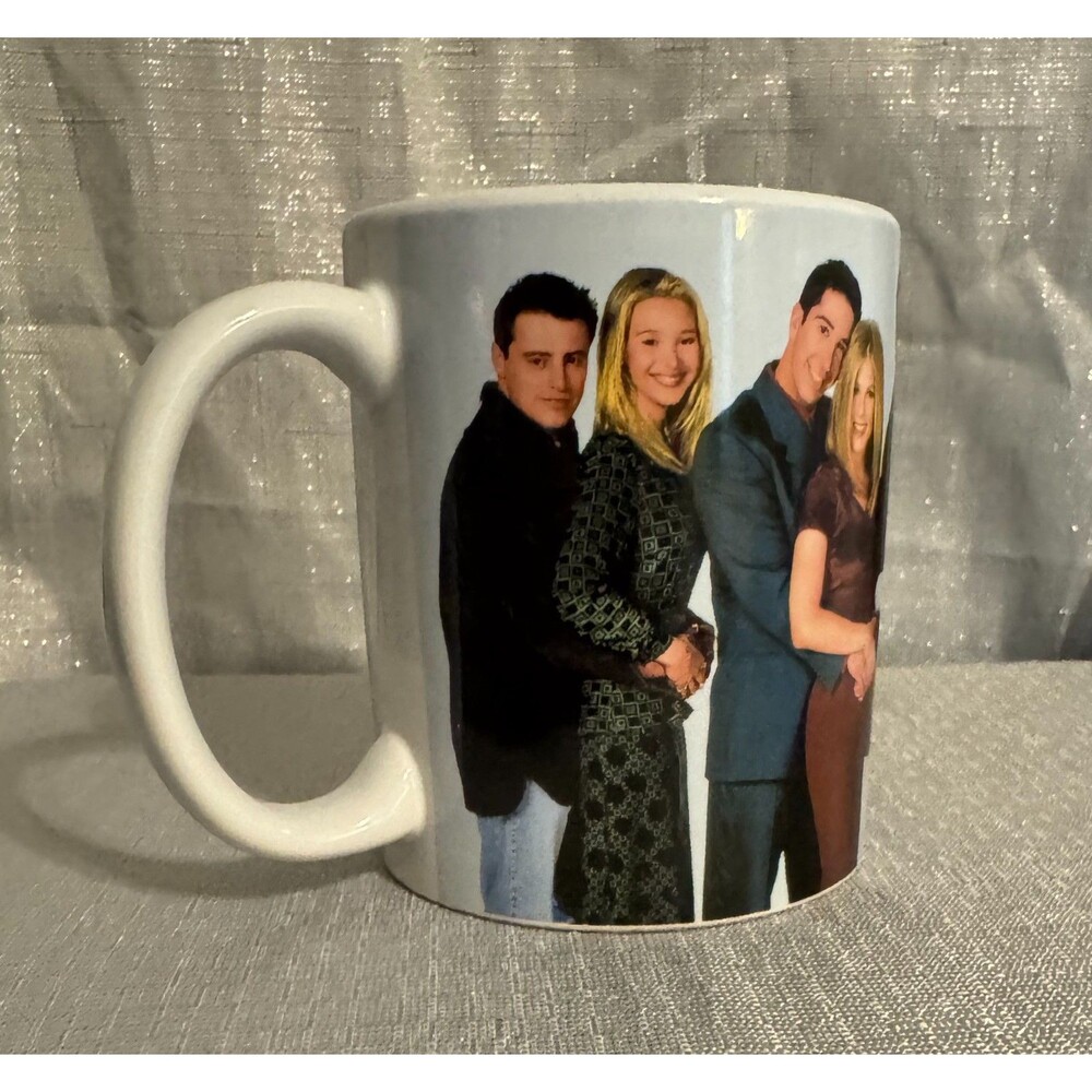 “Friends” TV Show Licensed Photo Coffee Tea Collectible Mug, Paladone MAIN CAST